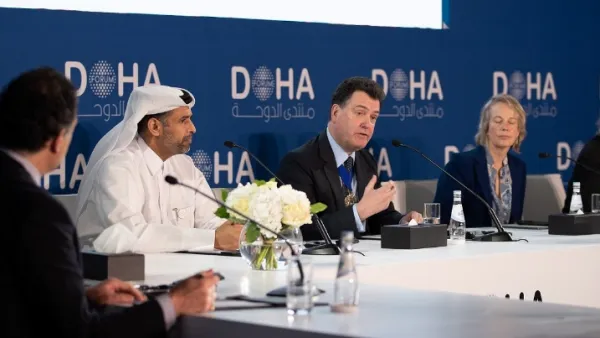 خبراء يناقشون كيفية مساهمة المدن في الحلول المناخية خلال ندوة عقدتها مؤسسة قطر في منتدى الدوحة