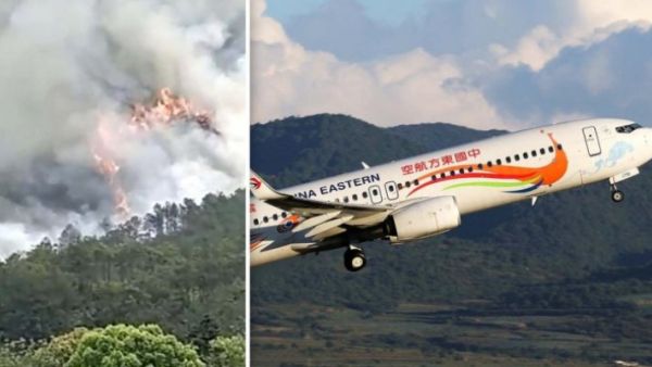 تحطم طائرة شرق الصين