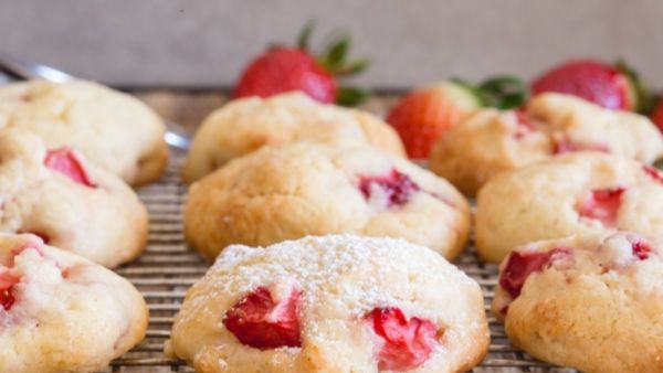 وصفة كوكيز الفراولة الشهية