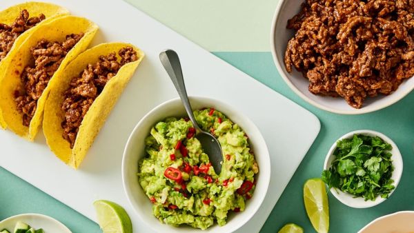 وصفة التاكو بالخضار