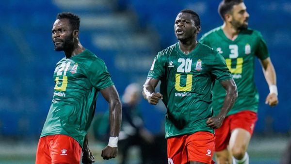 الوحدات يستعد لمواجهة ناساف كارشي اليوم (المصدر: أ ف ب)