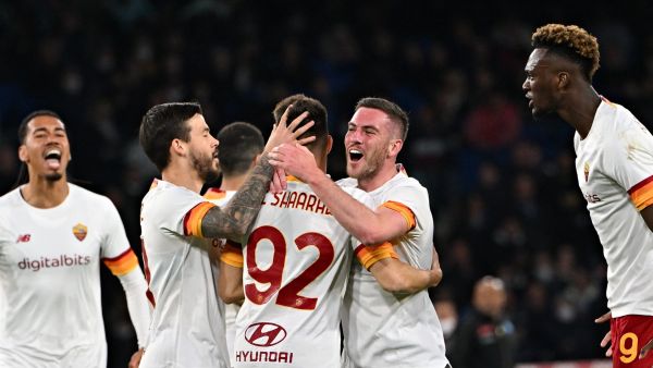 روما يلاقي ليستر سيتي اليوم (المصدر: أ ف ب)