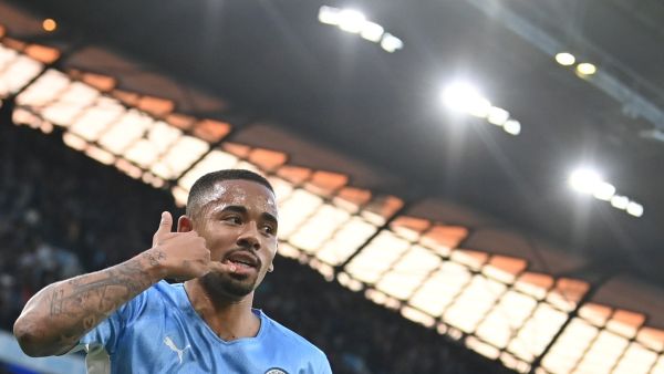 غابرييل جيزوس يقود مانشستر سيتي لفوز جديد (المصدر: أ ف ب)