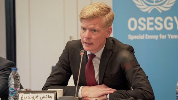 المبعوث الخاص للأمين العام للأمم المتحدة إلى اليمن، هانس غروندبرغ