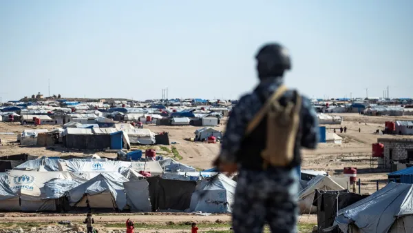 “The presence of the al-Hawl camp in eastern Syria represents a real threat because of the presence of 12,000 terrorists in it, and there are attempts by Daesh to penetrate it.”