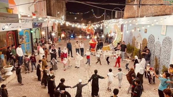 اجواء شهر رمضان المبارك 2022 من الموصل القديمة 