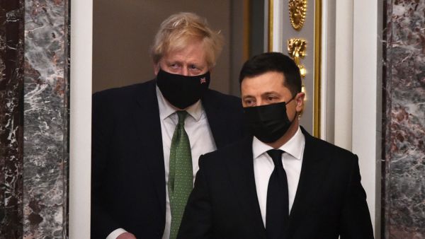 UK's Johnson meets Ukrainian leader Zelenskyy in surprise visit to Kyiv