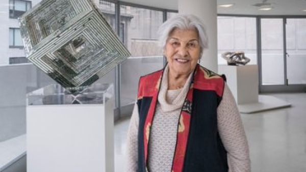 Iranian artist Monir Shahroudy Farmanfarmaian