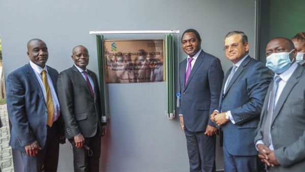Standard Chartered Officially Launches $40m New Head Office Building in Zambia