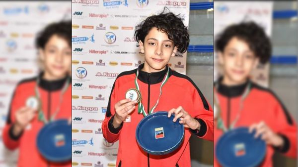 Jordanian Fencer Eyas al-Zamer