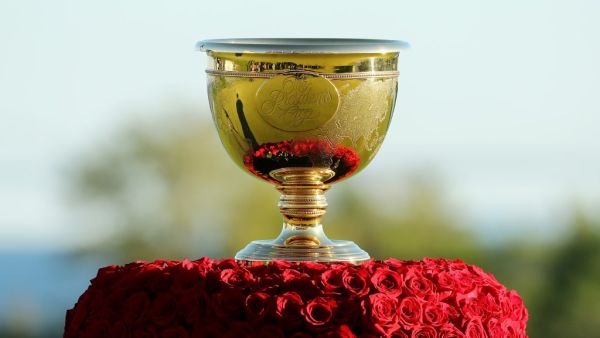 Presidents Cup trophy (Photo: AFP)