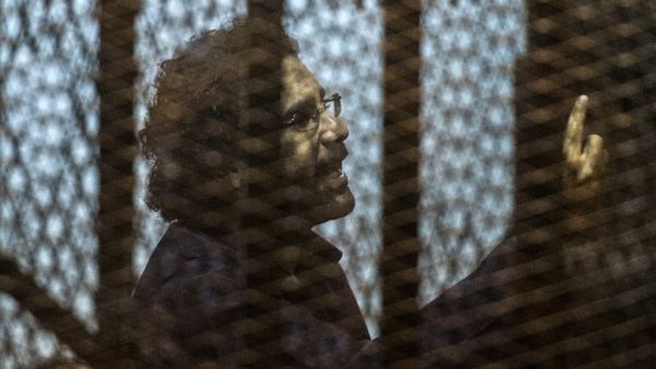 Egyptian activist and blogger Alaa Abdel Fattah start a new hunger strike in jail