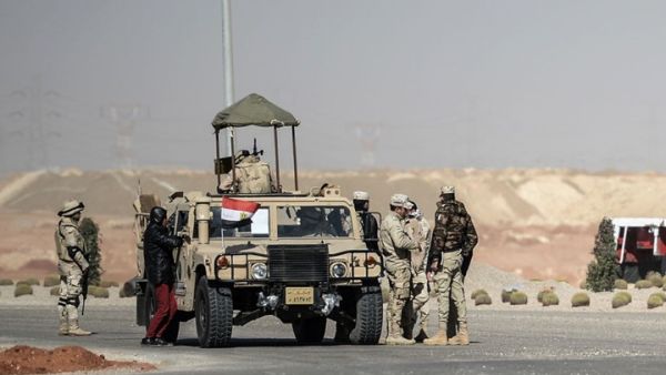 أطلق الجيش المصري في فبراير من العام 2018، عملية للقضاء على الجماعات التكفيرية في شمال سيناء قوات مصرية
