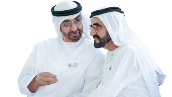 محمد بن راشد ومحمد بن زايد