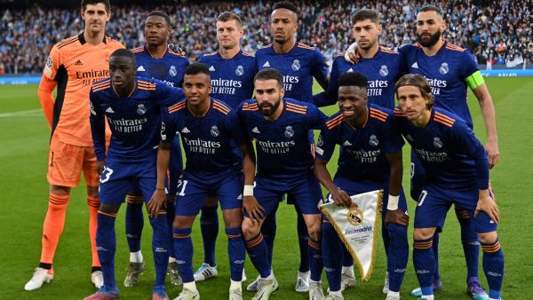 فريق ريال مدريد (المصدر: أ ف ب)