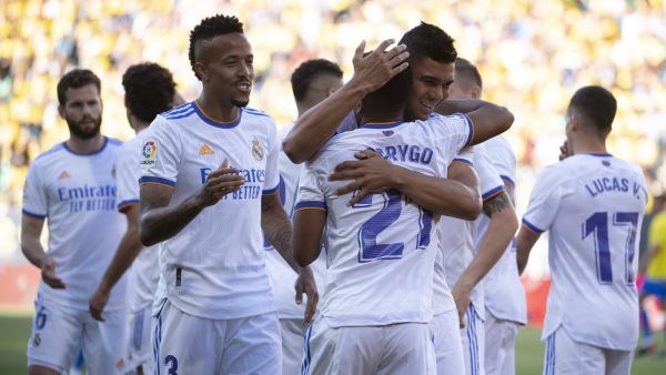 ريال مدريد يخوض تحدياً أخيراً في الدوري الإسباني هذا الموسم (المصدر: أ ف ب)