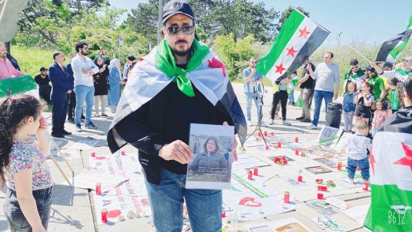 المعارض السوري والناشط الحقوقي محمود ابو زيد