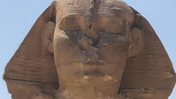 الصورة المزعوم لتمثال أبو الهول