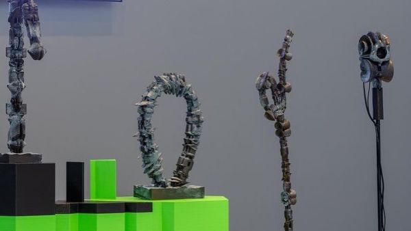 Samson Young’s Artist’s Room is now on view at Jameel Art Centre.