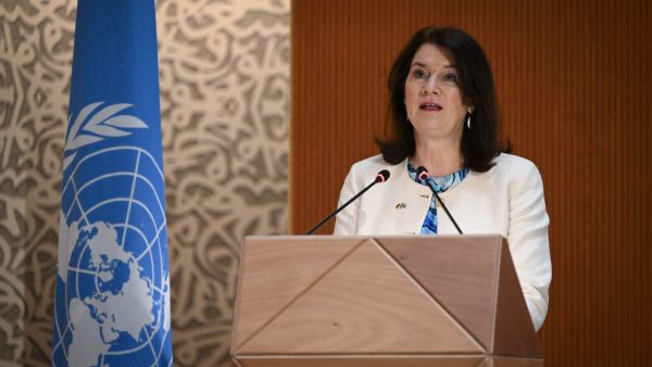 Swedish foreign minister signs application for NATO bid