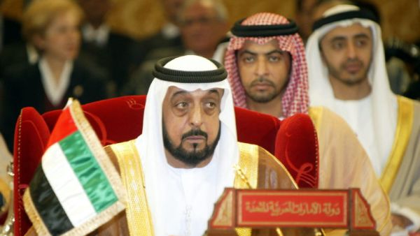 UAE President Sheikh Khalifa bin Zayed al-Nahyan