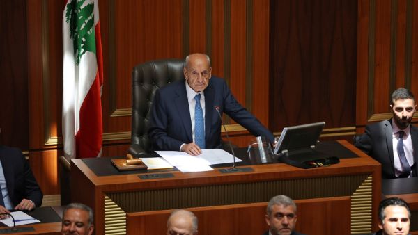 Lebanon's parliament speaker Nabih Berri