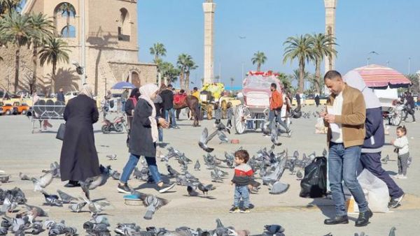 Libya's Tripoli in better times 