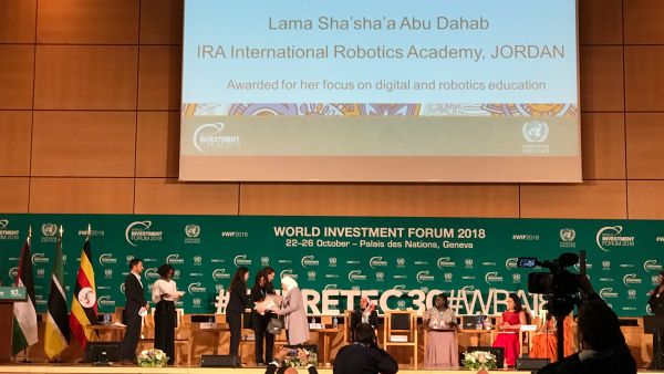 Jordanian entrepreneur Lama Sha’sha’a
