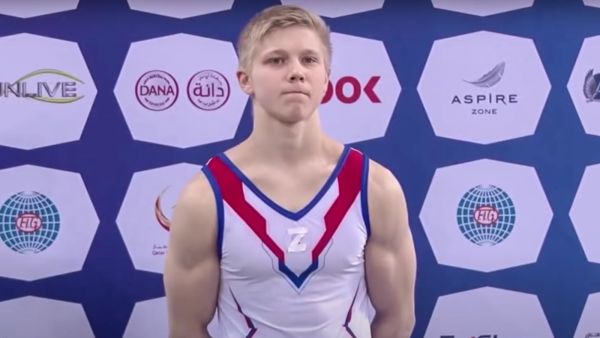 Gymnast Ivan Kuliak (Photo: Screengrab/YouTube)