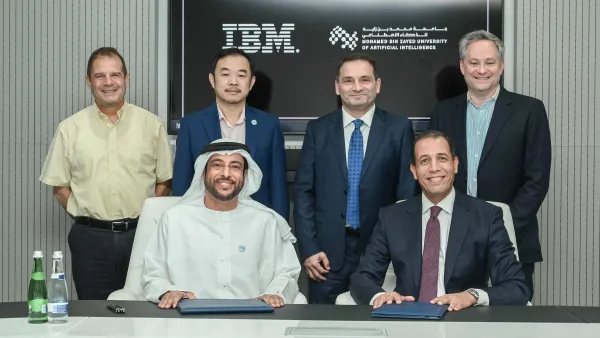 IBM and Mbzuai Join Forces to Advance AI Research With New Center of Excellence