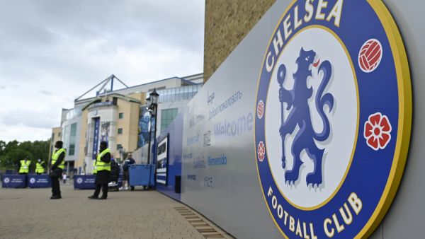 Stamford Bridge is pictured ahead of the English Premier League football match between Chelsea and Wolverhampton Wanderers, in London on May 7, 2022. Chelsea confirmed on Saturday that a consortium led by LA Dodgers co-owner Todd Boehly has won the battle to buy the Premier League club in a £4.25 billion ($5.2 billion) deal. (Photo by JUSTIN TALLIS / AFP)