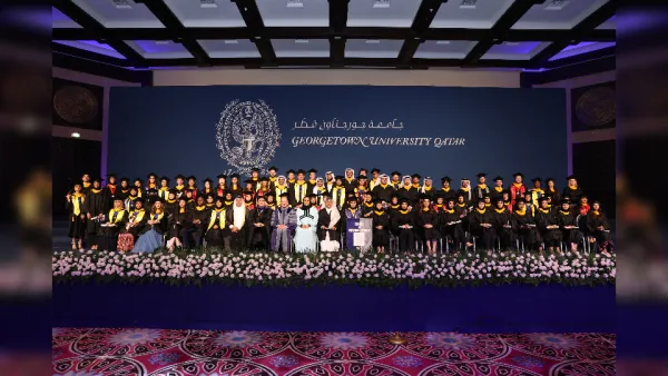 Georgetown University Celebrates 14th Commencement Ceremony in Qatar