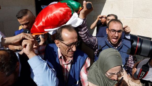 جثمان الشهيدة شيرين ابو عاقلة