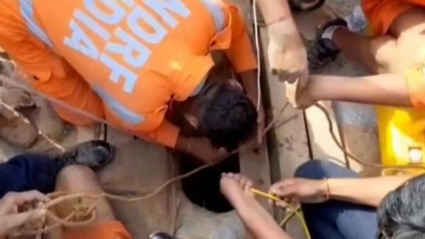  الولد "يستجيب بشكل جيد" لرجال الإنقاذ، وأن الكاميرا تراقب حالته وتحركاته