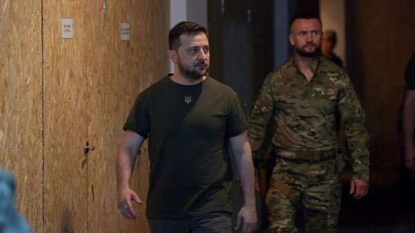 الرئيس الأوكراني فولوديمير زيلينسكي