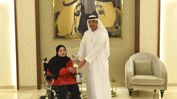 Dubai Customs Honors Winner Of Paralympic Shooting World Cup