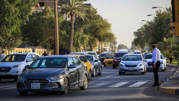 Traffic in Baghdad 