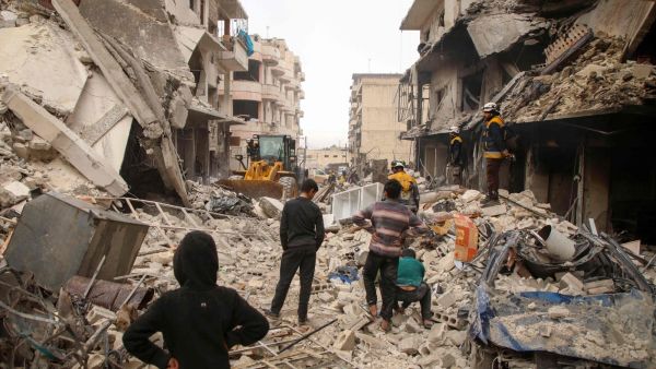 Ariha in the northern Adlib province in Syria