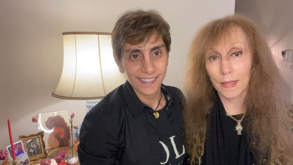 Rima and her mom Fairuz 