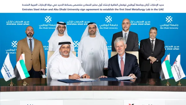 Emirates Steel Arkan Group Collaborates with Abu Dhabi University to Establish the UAE’s first Metallurgical Laboratory Specialised in Steelmaking