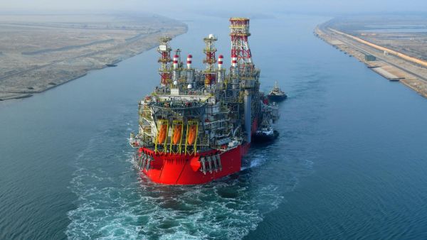 Energean floating rig 