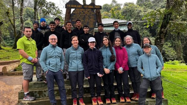 During the event Students From Two QF Schools Conquer Kilimanjaro