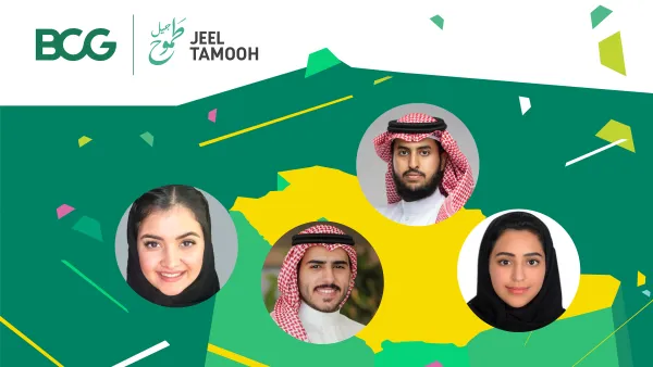 KSA’s Top Tier Graduates Share Inspiring Career Journeys Following Their Participation At BCG’s Jeel Tamooh Program