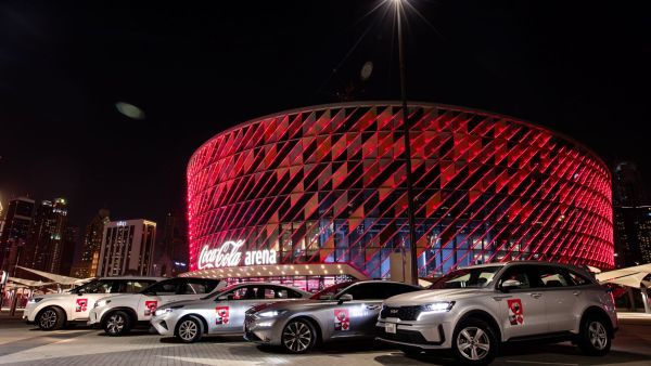 Kia Partners To Provide Vehicle Support For The Iconic FIFA World Cup Trophy Tour By Coca-cola Across The Middle East Region