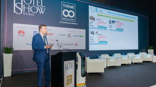 Lorenzo Cipriani at The Hotel Show Dubai 2022. Daikin Spearheads Sustainability Agenda at the Hotel Show Dubai 2022