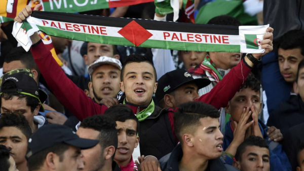 Palestinian football spirit 