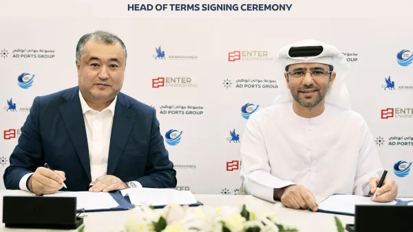 AD Ports Group Signs Head of Terms Agreement with Enter Engineering Group of Uzbekistan 