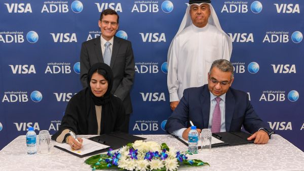 ADIB And Visa Sign Exclusive Partnership Deal