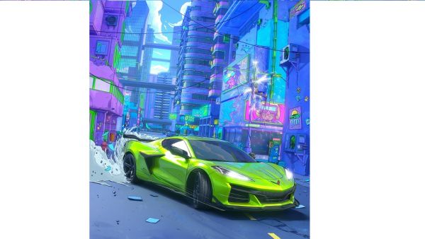 Exclusive Corvette NFT By Xsullo And Matching 2023 Z06 Head To Auction