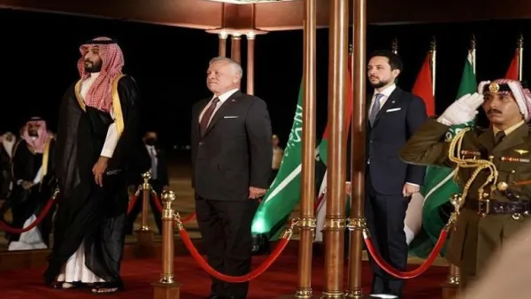 محمد بن سلمان في الأردن